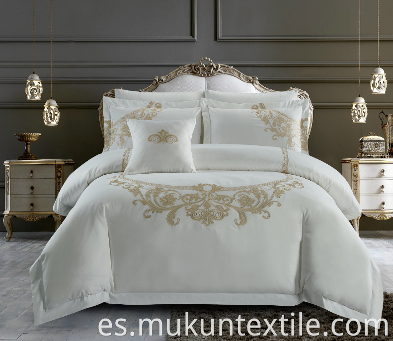  Cotton Embroidery Bedding Set